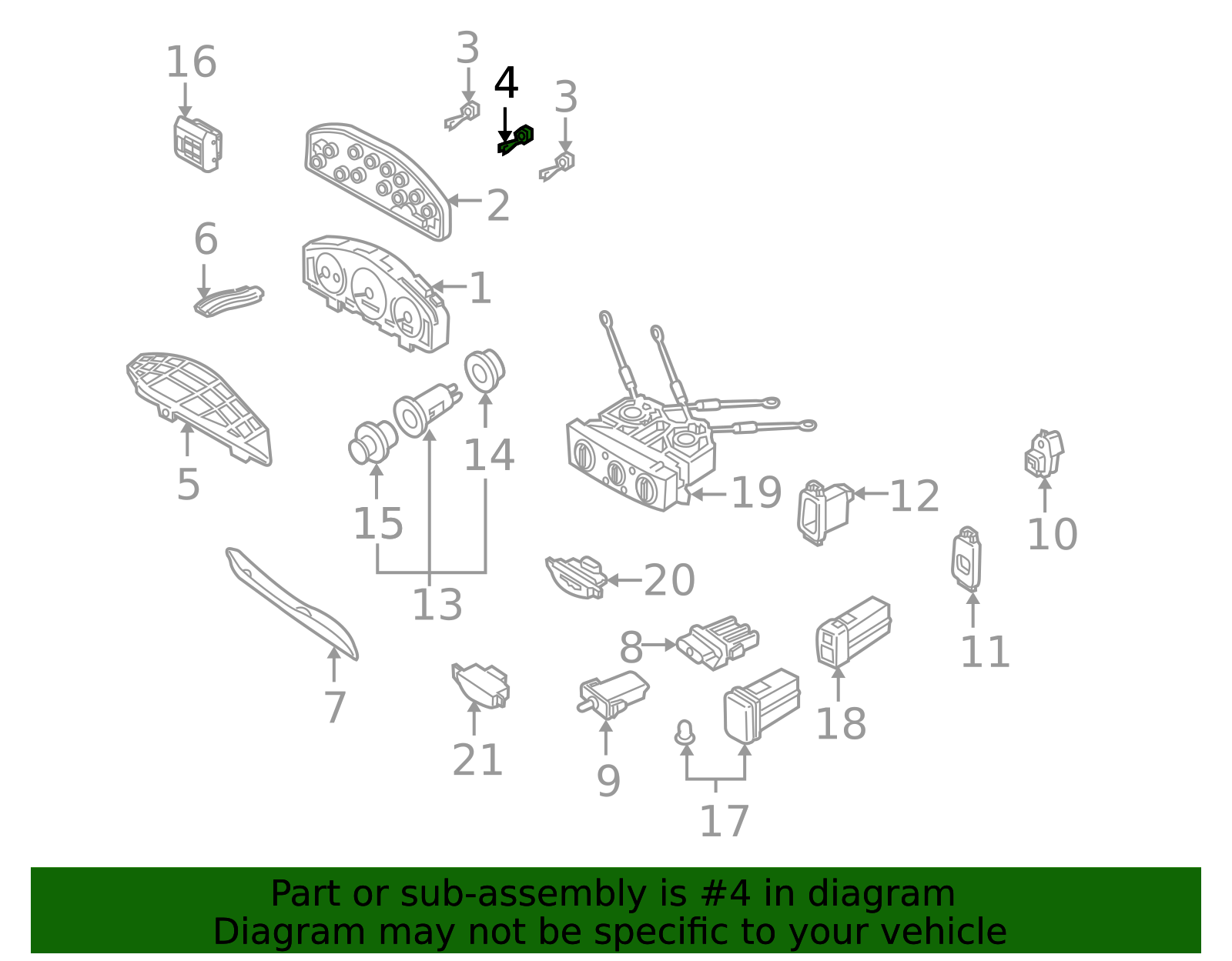 LC71-55-431 - Instrument Panel Light Bulb 2000-2006 Mazda MPV | Mazda-Parts