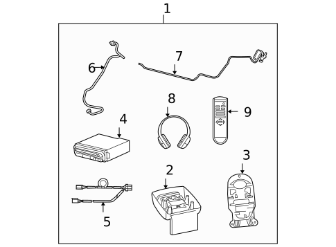 Overhead Console for 2006 Dodge Caravan #0