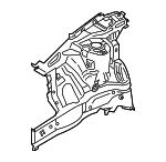 64501K4000 - Body: Apron Assembly for Hyundai: Kona Electric Image