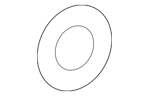 9A700828100 - Cooling System: Engine Coolant Pipe O-Ring for Porsche Image