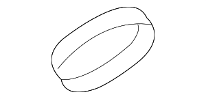 9A700828100 - Cooling System: Engine Coolant Pipe O-Ring for Porsche Image