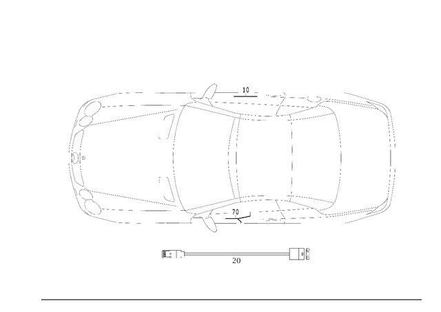 2308201115 - Electrical System: Electric Line for Mercedes-Benz: SL500, SL55 AMG, SL550, SL600, SL63 AMG, SL65 AMG Image image