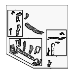 5320133191 - Body: Radiator Support for Lexus: ES300h, ES350 Image