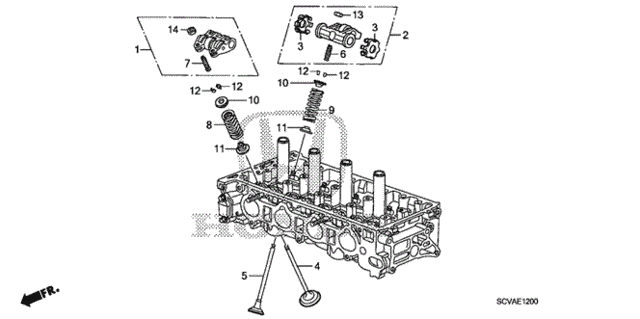 Valve - Rocker Arm for 2008 Honda Element #0