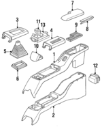 14087158 - : Boot Retainer for GM Image