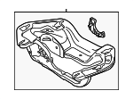 22326854187 - Engine: Trans Crossmember for BMW Image