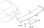 960306HW6A - : Spoiler for Nissan: GT-R Image