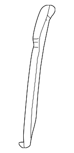 2087250130 - Body: Rear Guide for Mercedes-Benz Image