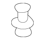 90505SM4003 - Body: Rocker Molding Clip for Acura Image