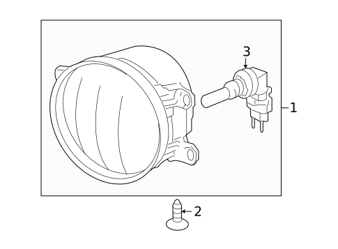 Fog Lamps for 2011 Lexus HS250h #0