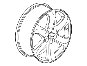 2022-2024 Buick Enclave F Wheel 84353727 GM | GMPartsDirect.com