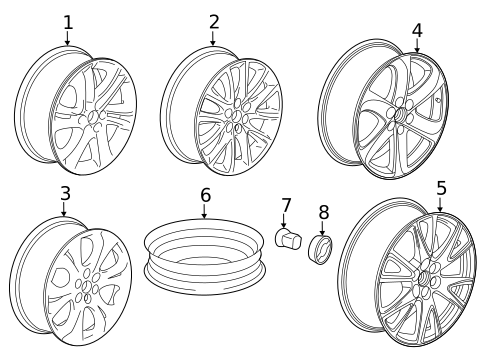 Wheels for 2018 Buick Enclave #0