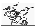 8111053040 - : Headlamp Assembly for Lexus Image