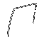 6814260043 - Body: Run Channel for Toyota Image