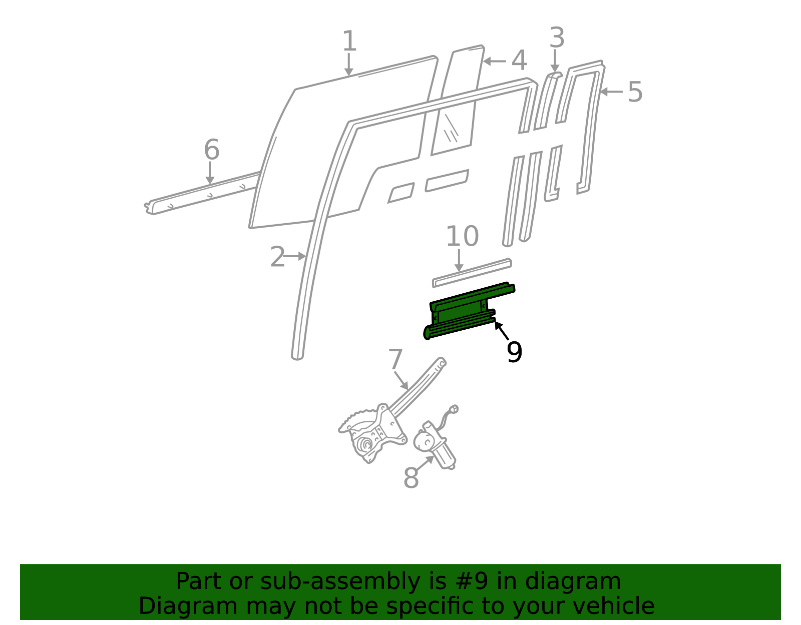 69906-60040 - Lift Channel - 1998-2007 Toyota Land Cruiser | Nucar ...