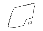 6811360280 - Body: Movable Glass for Toyota Image