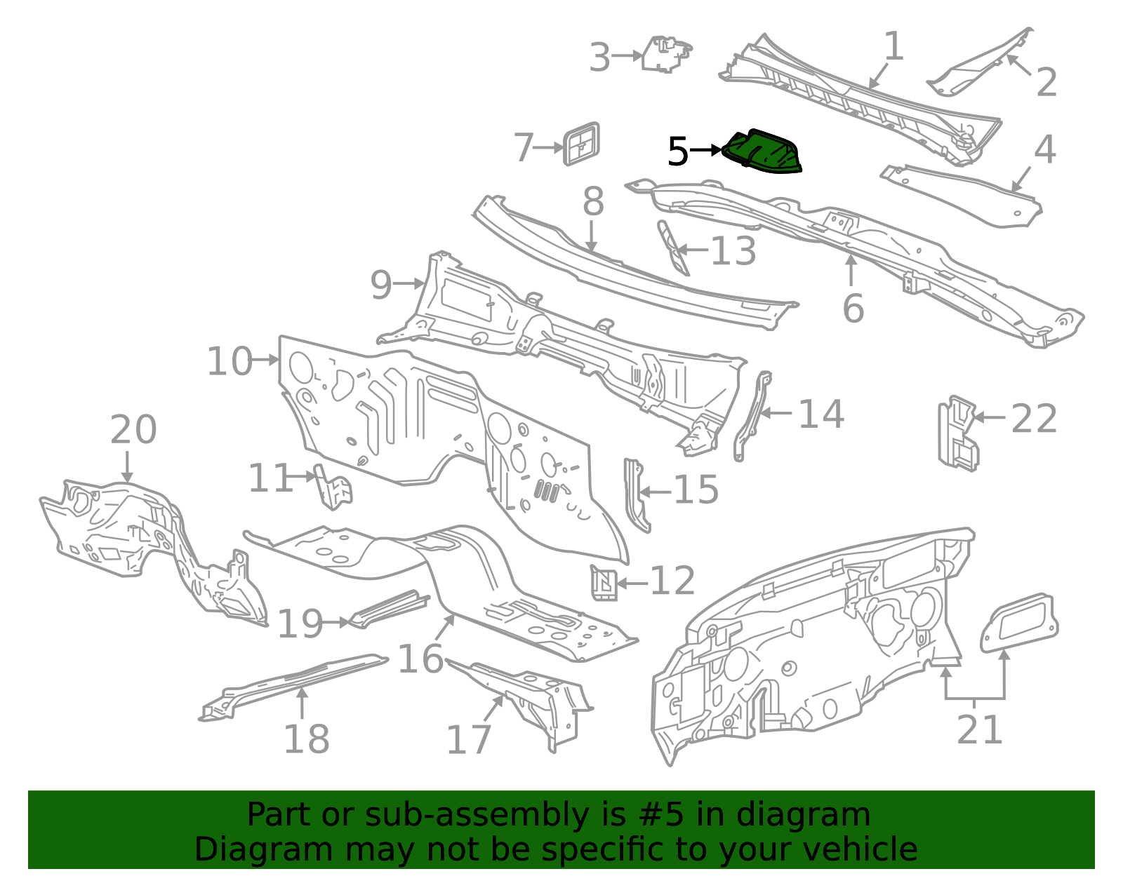 23389705 - High-Quality Air Inlet Deflector Water Deflector for ...