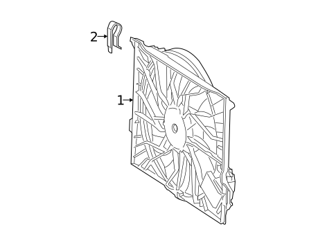 Cooling System for 2013 Mercedes-Benz S350 #2