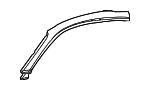 1926303301 - : Outer Windshield Pillar for Mercedes-Benz Image