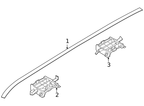 Exterior Trim - Roof for 2026 Kia EV9 #0
