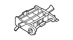 87235XA000 - Body: Roof Molding Retainer Clip for Kia Image