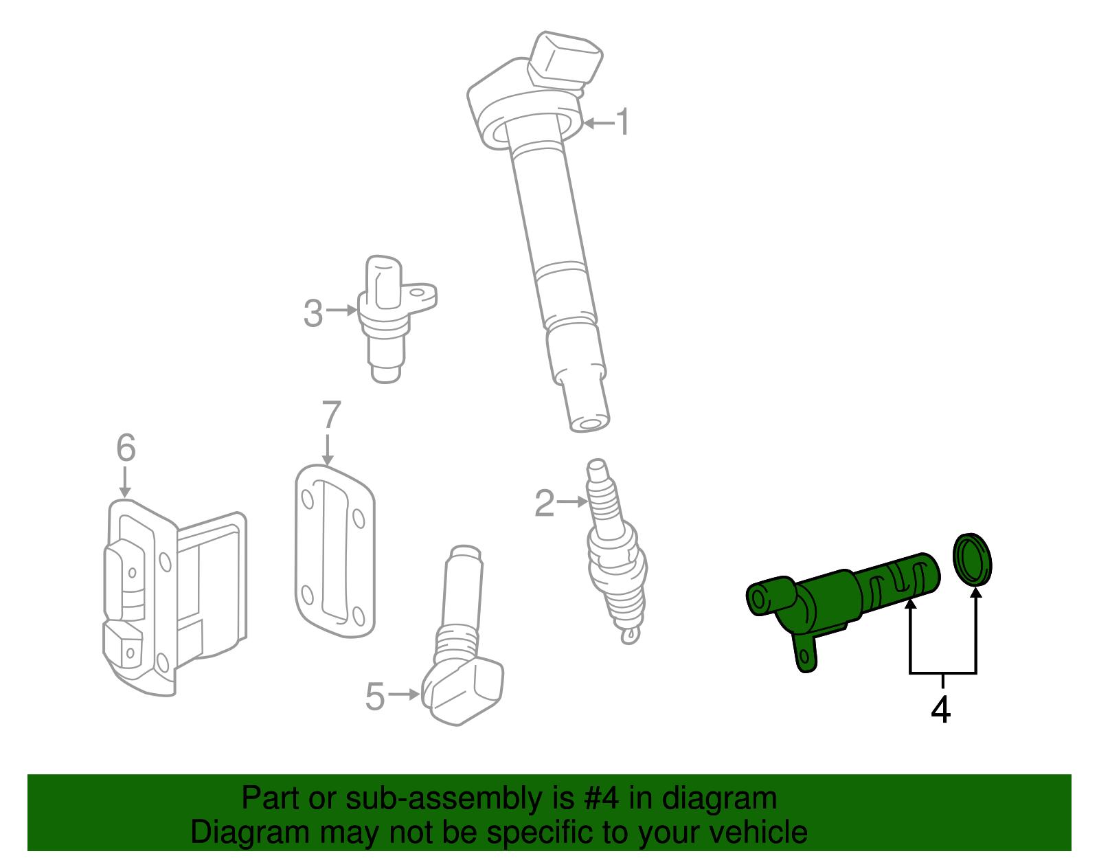 なー Genuine Toyota Engine Variable Valve Timing (VVT) Solenoid