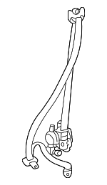 7321048130A0 - Electrical: Belt &amp; Retractor for Toyota: Highlander Image