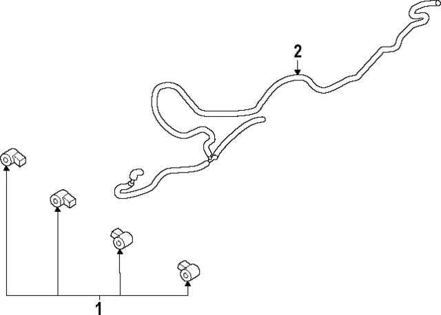 PC3Z15K868D - Body: Wire Harness for Ford: F-250 Super Duty, F-350 Super Duty, F-450 Super Duty Image