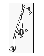 AC3Z28611B08AA - Body: Lap &amp; Shoulder Belt for Ford: F-250 Super Duty, F-350 Super Duty Image