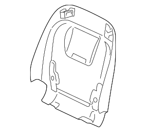 52108491484 - Body: Seat Back Panel for BMW: X5, X7 Image