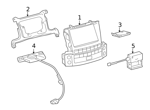 Controls for 2013 Lexus LX570 #0