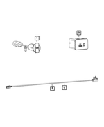 68322813AD - Electrical: Hub Media Center for Ram: 1500, 1500 Classic, 2500, 3500 Image