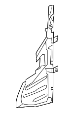 4G0121283T - : Duct for Audi: A6 Quattro Image