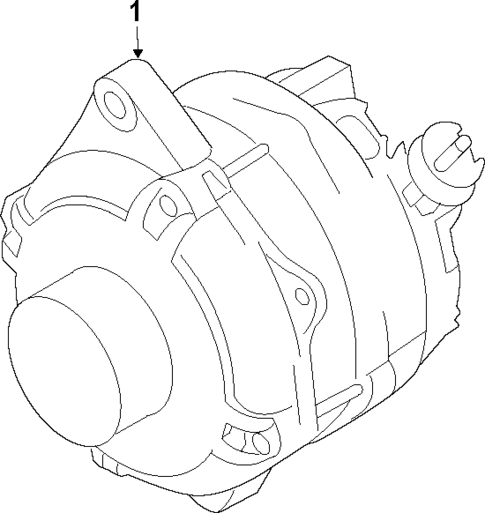 Alternator for 2017 Ford Mustang #0