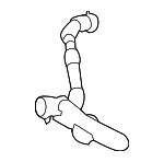 7740447230 - : 2019-2022 Toyota - Vent Hose for Toyota: Prius, Prius AWD-e, Prius Prime Image