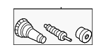 36121116326 - Suspension: Valve Stem for BMW Image