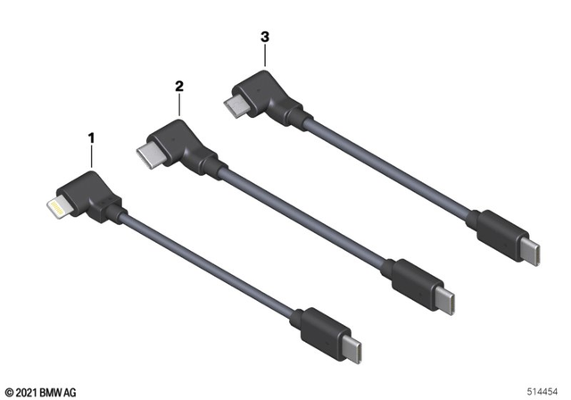 77529899951 - Navigation &amp; Communication: Adapter Lead - Micro-USB for BMW-Motorrad Image