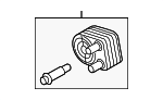 YOC5 - Engine: Motorcraftâ„¢ Oil Cooler for Ford Image