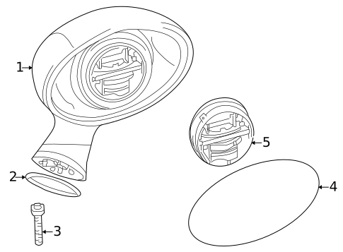 Outside Mirrors for 1998 BMW Z3 #0