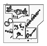 68065449AB - Suspension: Drive Axle Assembly for Dodge: Ram 2500, Ram 3500 | Ram: 2500, 3500 Image