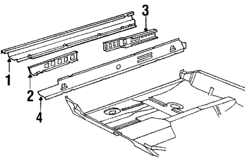 Rocker for 1988 Buick LeSabre #0