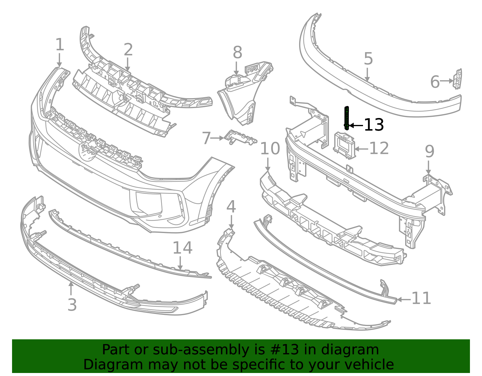2025 Volkswagen Tiguan Upper Support 57N-805-593 | VW Direct Auto Parts