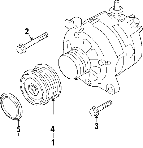 Alternator for 2025 Subaru Crosstrek #0