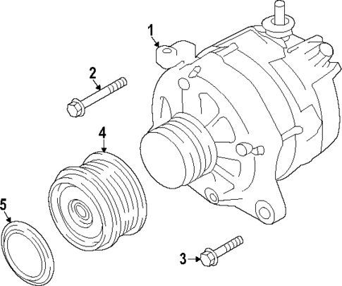 Alternator for 2024 Subaru Crosstrek #0