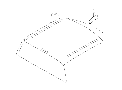 Exterior Trim - Cab for 2008 Ford F-350 Super Duty #0