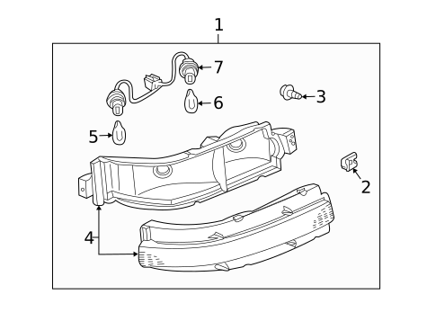 Bulbs - Chassis for 2003 Nissan 350Z #2