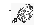 9523085Z01 - HVAC: Compressor for Suzuki Image
