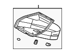 7520117011 - Body: Tool Compartment for Toyota: MR2 Spyder Image