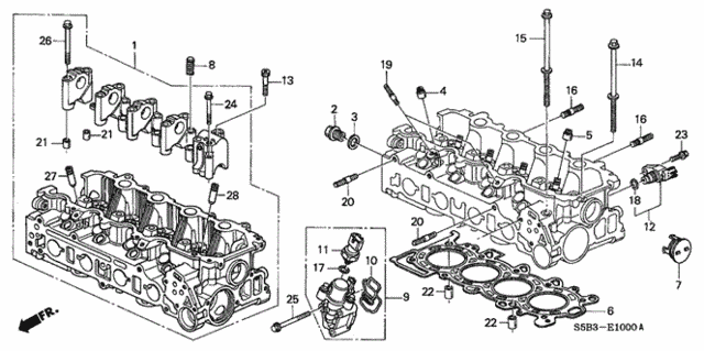 Cylinder Head for 2005 Honda Civic #0