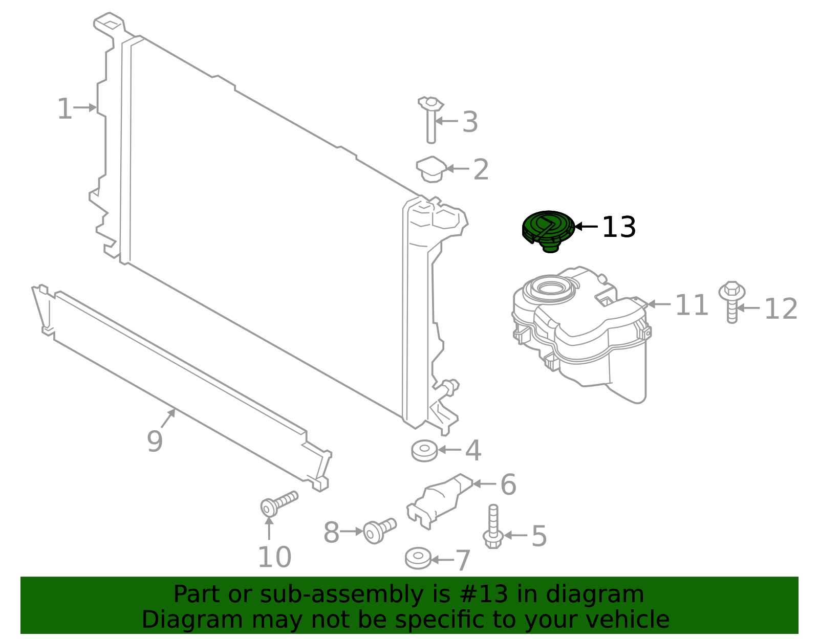 Reservoir Cap - Porsche (PAB-121-321)